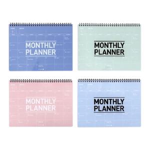 모닝글로리 캘린더 달력 월간 플래너 4000 투명PP 월간 스케줄러