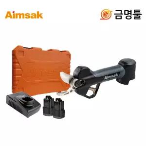 아임삭 BL14P502 충전전지가위 14.4V 2.0AH BL모터 32mm절단 2단칼날모드 과수원 가지치기