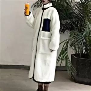 [오노마]ONM 양털 롱자켓 후리스 뽀글이 점퍼 롱코트 캐주얼룩 (S7849019)