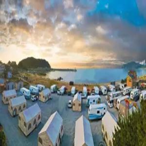 [충남 펜션] 태안 바다풍경카라반&글램핑 (태안,안면도)