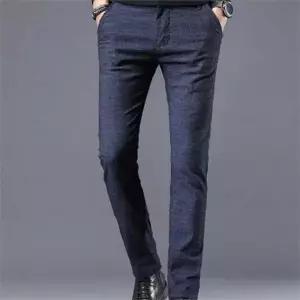 [셀러허브]남자 36사이즈 검정색바지 H라인 큰사이즈 팬츠 (S8134009)