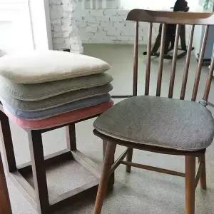 린넨 의자방석 /카페 사무실 식탁방석 좌식 쿠션