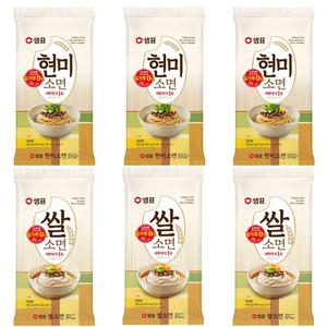 샘표 쌀소면  현미소면 800g  3개 쌀국수  라면