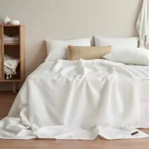 [텐바이텐]자연을 담은 바람 솔솔 뱀부 시어서커 2겹 여름이불 Q