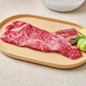 [품질보장] 1++(9) 등급 한우 채끝 200g 구이 투뿔한우