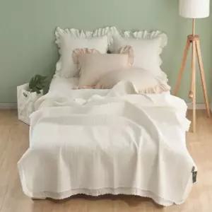 [텐바이텐]로엘 레인보우 인견 피그먼트 줄누비이불 S사이즈