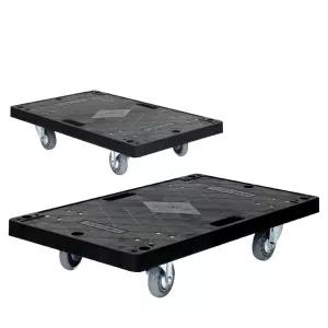 손잡이 없는 달리 중형 블랙 투명