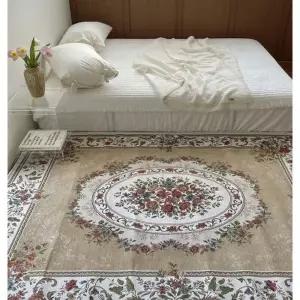 [텐바이텐]페이퍼가든 북유럽 페르시안 러그 빈티지 카페트 사각M 옐로베이지