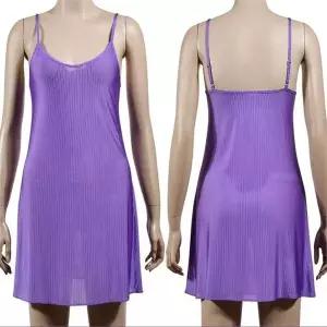 [오노마] ONM 국산 인견 슬립 원피스 속옷 천연섬유 나시 고급 골지 (S8759572)