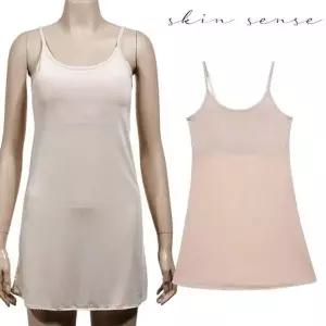 [오노마] ONM 쿨샵 매끄러운 인견 캡내장 끈조절 슬립 원피스 (S8653045)