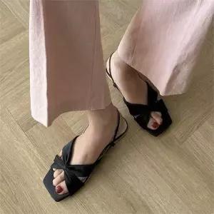 [오노마] ONM 슬링백샌들 트위스트 스트랩샌들 여름신발 캐주얼 (S8752736)