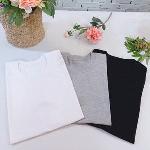 무지티 반팔티셔츠 3장 세트 면100% 30수 단체티 흰색 기본_