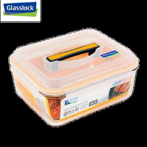 글라스락 라인 핸디형 4.5L 유리 식재료 보관 밀폐용기