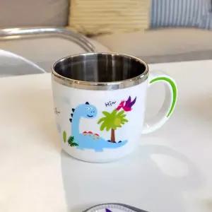 [텐바이텐]한손컵 아동 유아 어린이 아기 물컵 양치컵 공룡 어린이집 유치원