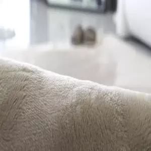 [텐바이텐]앙고라 터치미 극세사 베이지 카페트 러그150X200