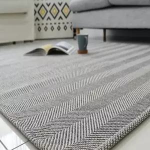 [텐바이텐]쟈가드 헤링본 카페트 러그 그레이170X230