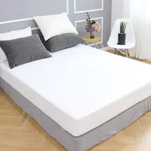 [텐바이텐]맞춤가능 피그먼트워싱 면 30수 매트리스커버 아이보리 SS Q