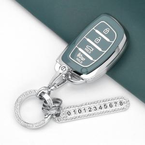 캐스퍼 쏘나타뉴라이즈 호환 스마트 키케이스 TPU 키홀더