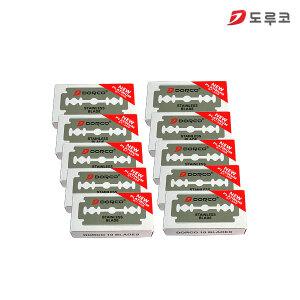 도루코 안전면도기 양날면도날 화장도 ST300 100개입 x 1개