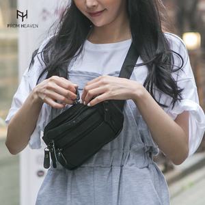 프롬헤븐 남자 여자 가죽힙색 몽드