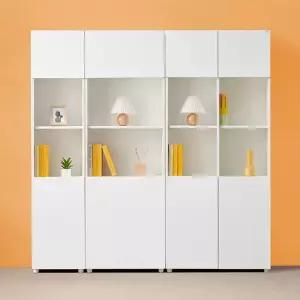 와이즈 전면 수납 책장