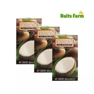 [루츠팜] 차오코 코코넛밀크 500mlX24개 태국 chaokoh 코코넛우유