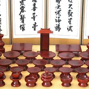 물푸레 나무 제기 세트 37P 성묘 제사 차례 제례서식