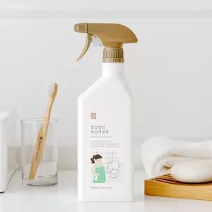 [원쁠원] 쉼표365 대용량 화장실 욕실 세정제 750ml x 2개 클리너 바닥 청소용 청소세제 곰팡이 물때 제거