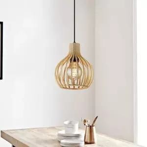 [텐바이텐]우드 원형 1등 펜던트 조명 중