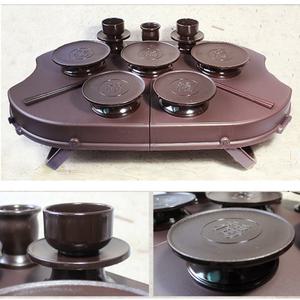 국산 휴대용제기세트 17p/제사상세트/추석 설날 제기/ 49제 성묘상차림 간소