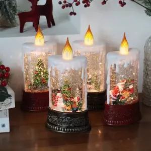 [텐바이텐]크리스마스 캔들 워터볼 오르골 중 (6type)