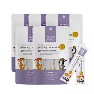 누터스가든 강아지&고양이 간식 츄르 누터스자임 프로바이오틱스 (유산균) 5팩