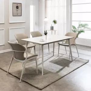 우아미 무라노 세라믹식탁 세트 2인용 4인용 6인용 800 1250 1400 1800