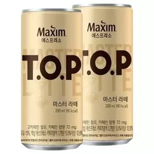 맥심 티오피 마스터라떼 200ml x 36캔