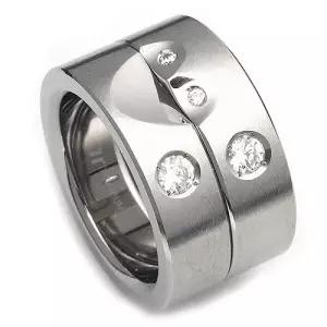 T-805 T-806 DIA CO 다이아몬드 티타늄 커플링 반지 이니셜무료 무료배송 맞춤제작 평생AS