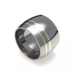 T-804 14K 골드 티타늄 반지 이니셜무료 무료배송 맞춤제작 평생AS