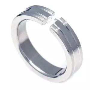 T-670 DIA 다이아몬드 티타늄 반지 이니셜무료 무료배송 맞춤제작 평생AS