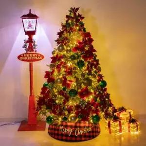 [텐바이텐]크리스마스 트리 장식 풀세트 에르메포인연그린 180cm 양면