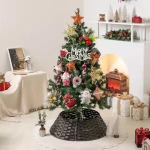 [텐바이텐]크리스마스 트리 나무 장식 풀세트 블랑캔디 PVC 120cm (양면)