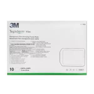 3M 테가덤 1628W 10개/1통 방수밴드 멸균투명 드레싱  투명반창고 의료용테이프 필름