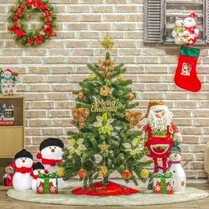 [텐바이텐]120cm 뉴샤인비즈볼 뉴리얼 전나무 트리 풀세트