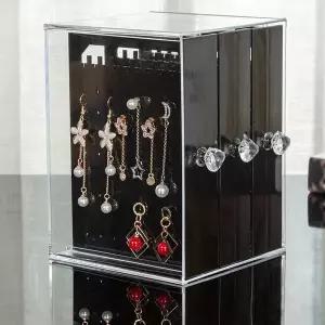 [오노마] ONM 투명 아크릴 귀걸이 목걸이 보관함 악세사리케이스 (S12092940)