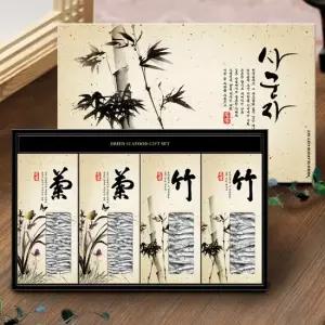 [작심밀도]우리명가 명품 멸치 사군자 실속세트