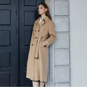[하프클럽/더아이잗](더아이잗) 울 캐시미어 트렌치 스타일 코트 INBA0CT11