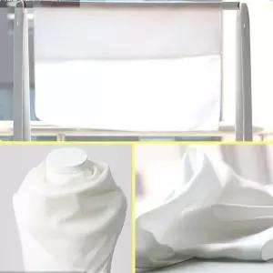 엠보 큰손수건(10장)면 유아 화이트 코튼 거즈 부드러운 답례품 선물 무지 아기 신생아 출산준비물 흡수력