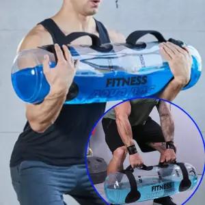 피트니스 백 물 워터 바벨 홈트레이닝 PT 헬스 운동 기구 15kg 코어근육강화 밸런스체력 하체허벅지 전신