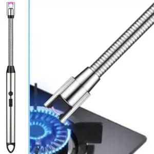 플라즈마 토치 라이터 충전식 전기점화기 캔들 360도 불붙이는 각도조절 롱 캠핑 꺾 휴대용 간편한 안전