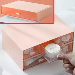 다용도 작은소품 정리함 데스크 수납서랍 오피스책상 테리어 오거나이저 투명 학용품 사무실 주방깔끔한