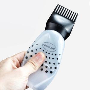 눌러쓰는 염색 브러쉬 빗질 헤어 염색약 셀프 도포