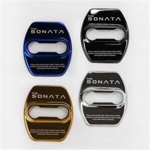 쏘나타 디엣지 크롬 도어스트라이커 커버 체커 몰딩 가드 도어락 튜닝 악세사리 용품